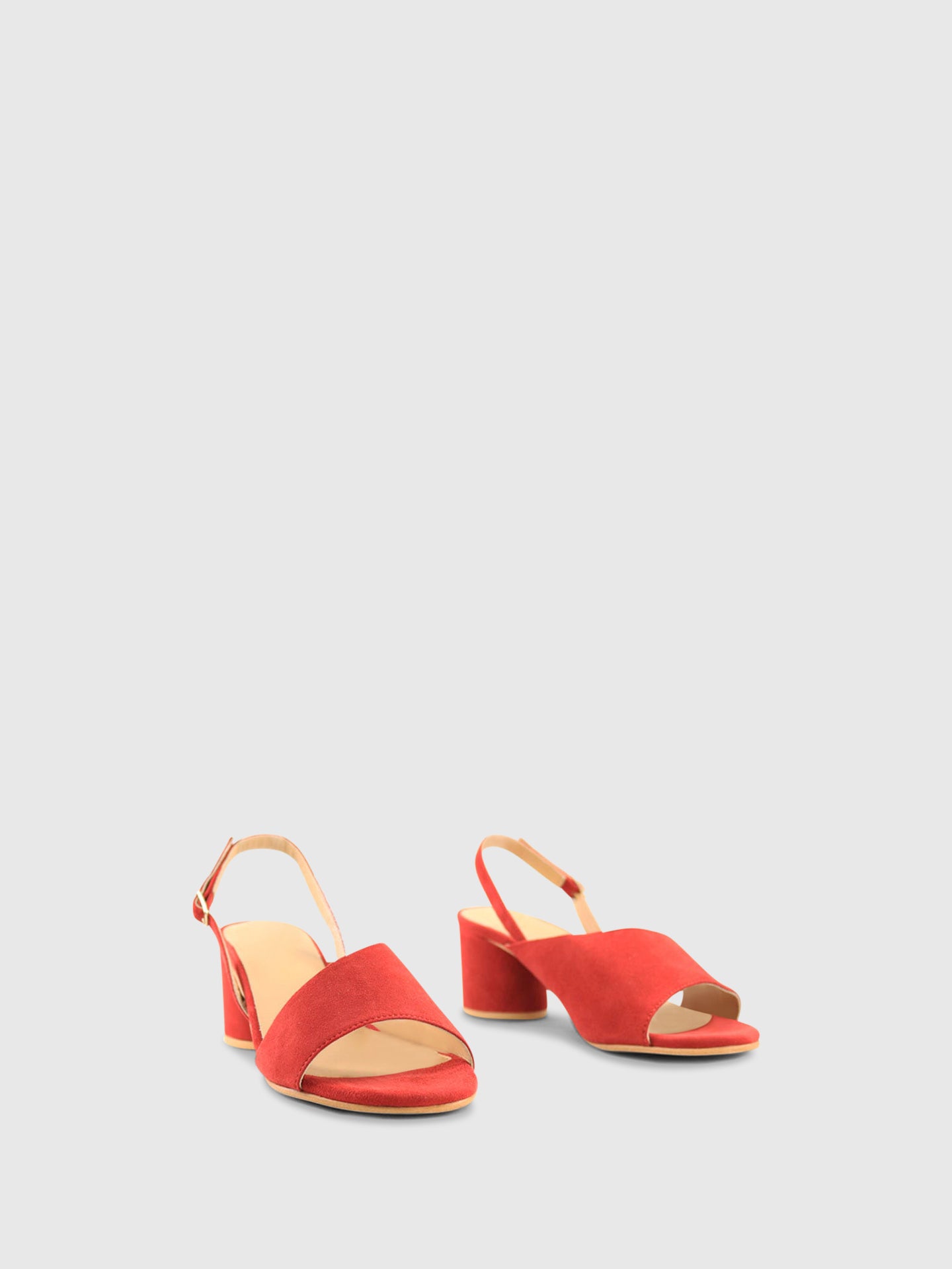 PARODI SHOES Sandálias com Tira no Tornozelo 53/1882ROSSO Red